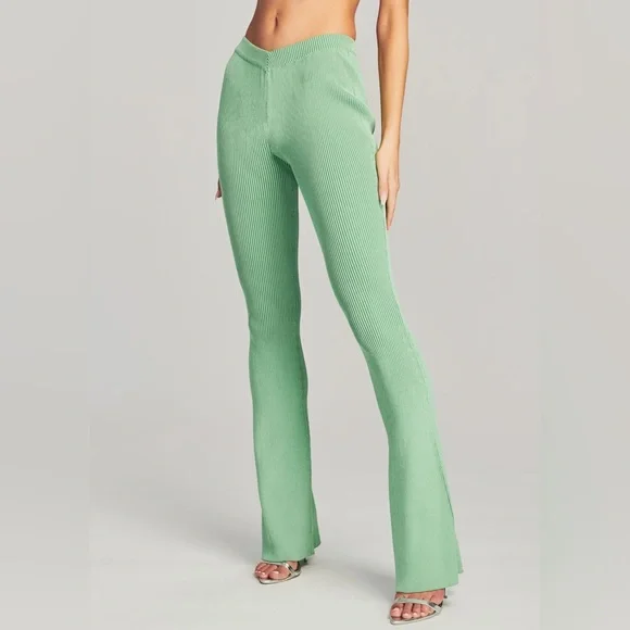 SER.O.YA LUX PANT IN GREEN - Picture 5 of 8